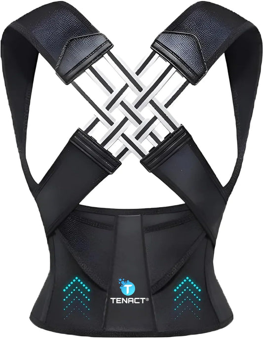 Posture Corrector Back Support Belt – Adjustable Spine & Shoulder Support for Men & Women