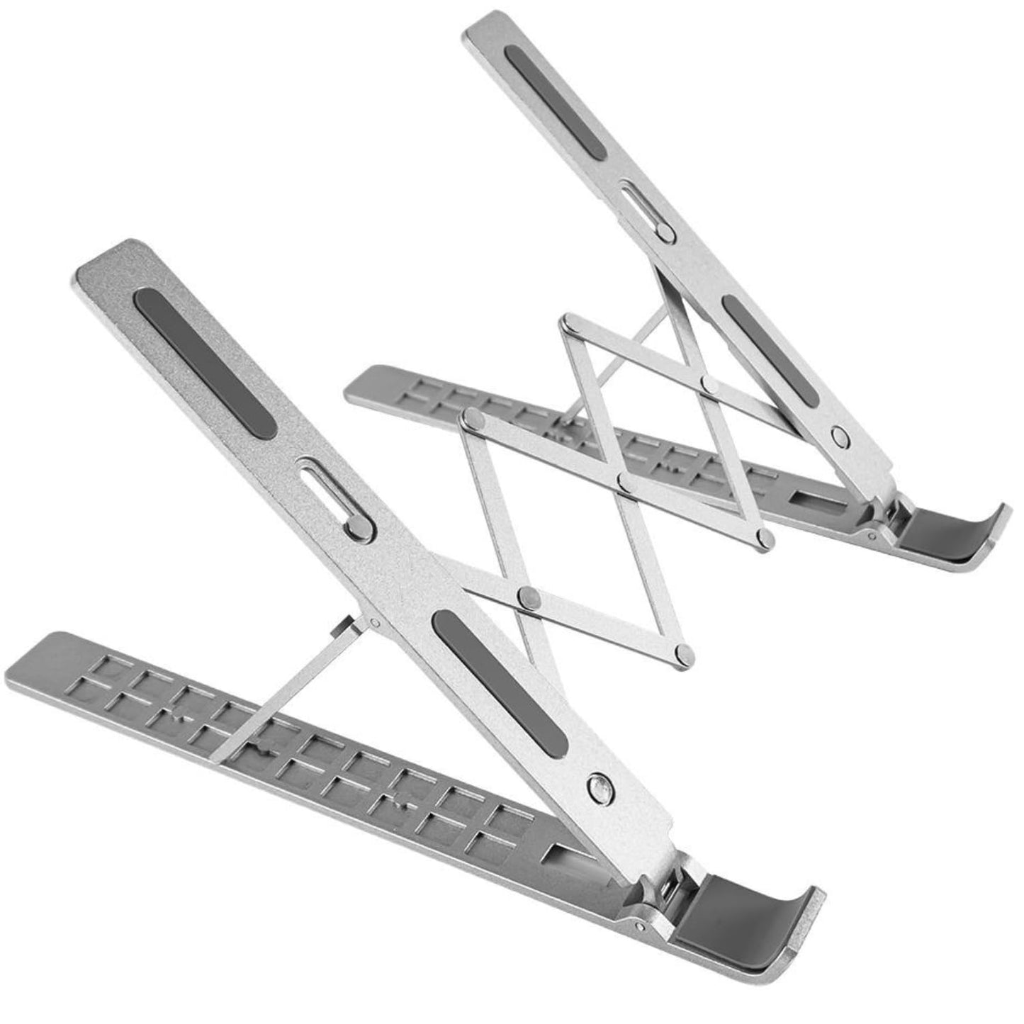 Foldable Aluminum Adjustable Laptop Stand – Ergonomic & Portable