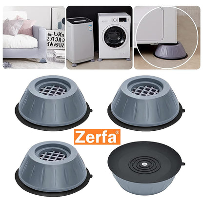 Dadop 4Pcs Anti Vibration Pads for Washing Machine and Dryer Shock and Noise Cancelling Washing Machine