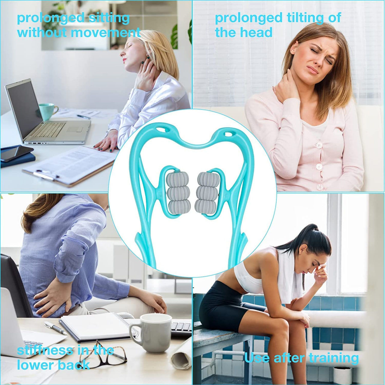 Neck Roller Massager - Atelyx