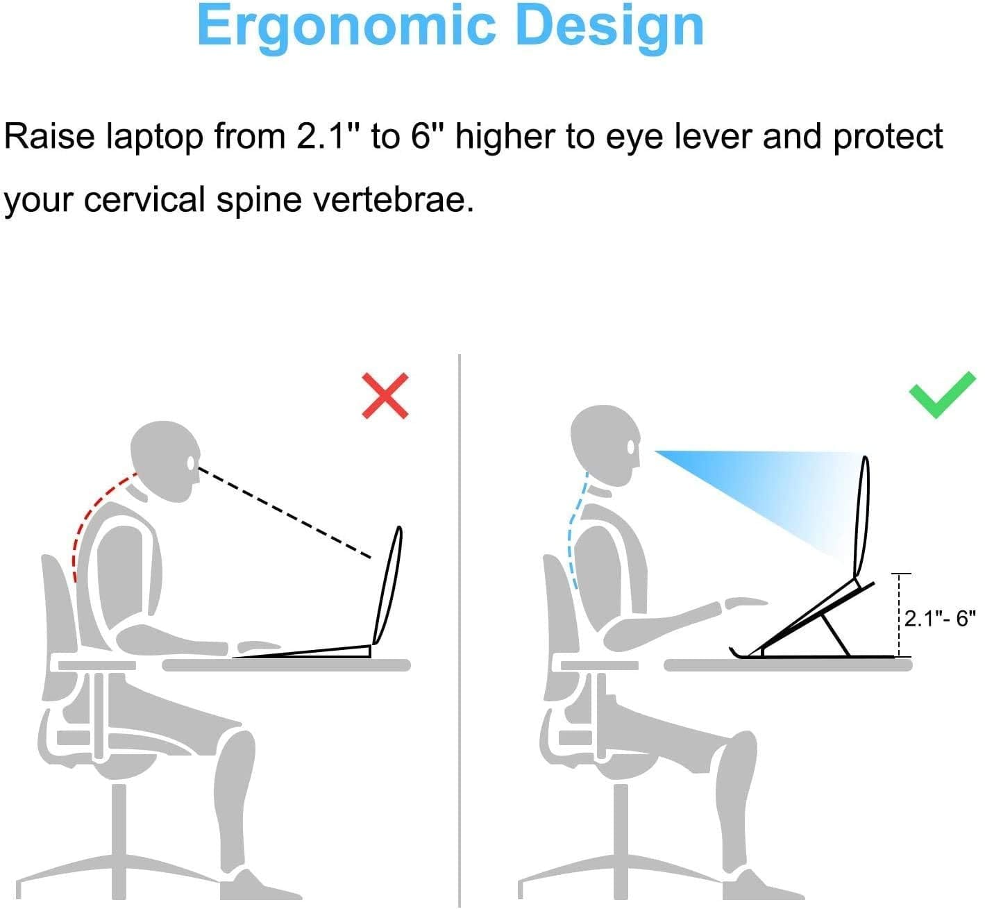 Plastic Laptop Stand - Atelyx
