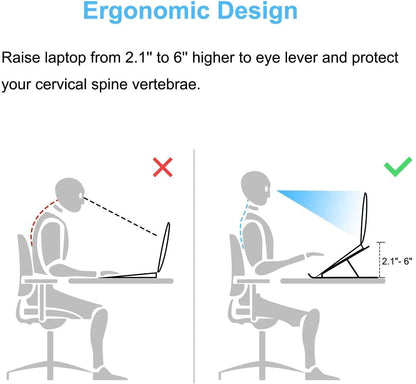 Plastic Laptop Stand - Atelyx