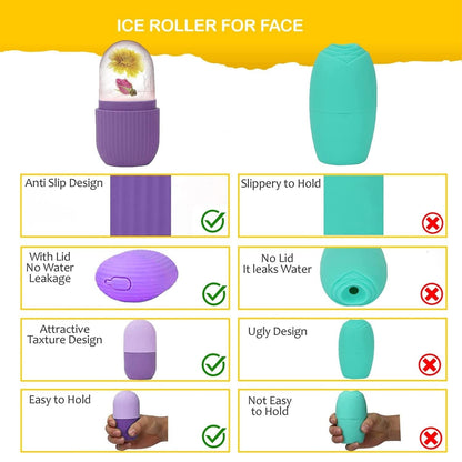 Silicone Ice Cube Massager - Atelyx